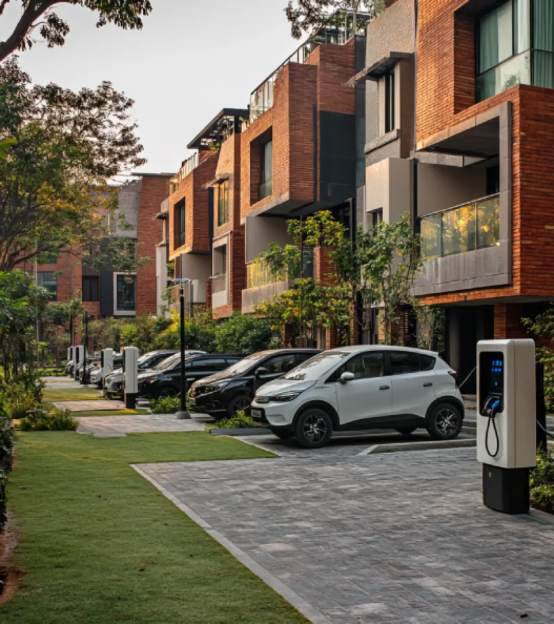 OCPP-Compliant Smart Tech 3 | SDC EV ev charging midjourney 150dpi | SDC EV